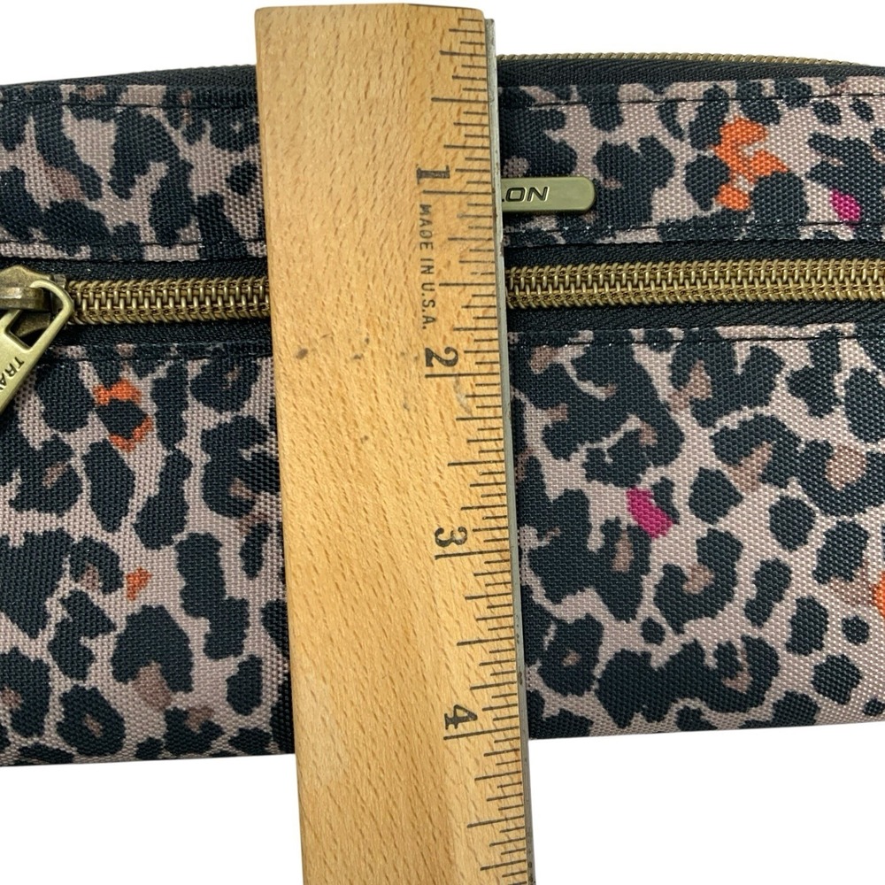 Travelon Wristlet Wallet RFID Animal Print Zip Around Identity Protection Travel - Picture 13 of 13